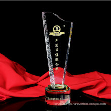 Cheap Crystal Glass Trophy Craft para Souvenir